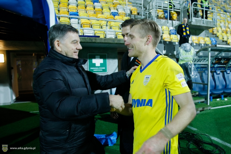 Kulisy meczu Arka-Sandecja.-image