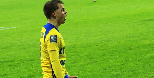 Nemanja Mihajlović z golem nr 500!
