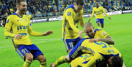 Statystyka meczu  Arka Gdynia - Raków Częstochowa