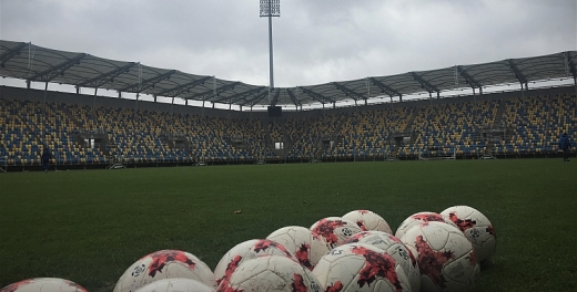 Trening na płycie głównej.