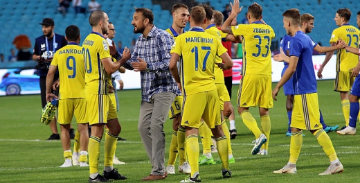 Zawodnicy po meczu Wisła Płock - Arka Gdynia