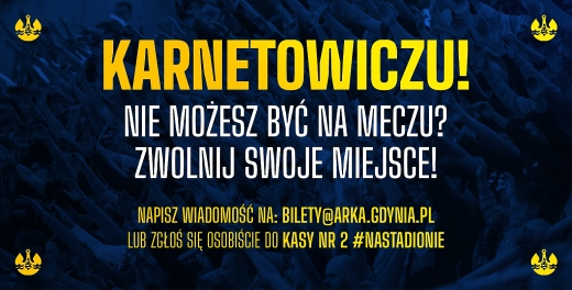 Karnetowiczu! Zwolnij swoje miejsce!