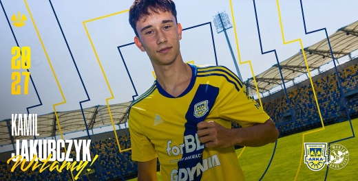 Kamil Jakubczyk nowym zawodnikiem Arki Gdynia