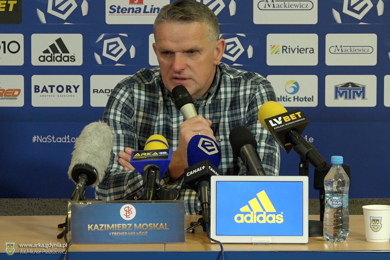 Trenerzy po meczu Arka Gdynia - ŁKS Łódź-image