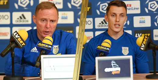 Ireneusz Mamrot i Damian Zbozień przed Wisłą Kraków