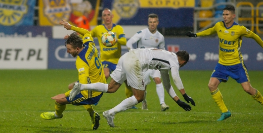 Statystyka meczu  Arka Gdynia - Zagłębie Lubin