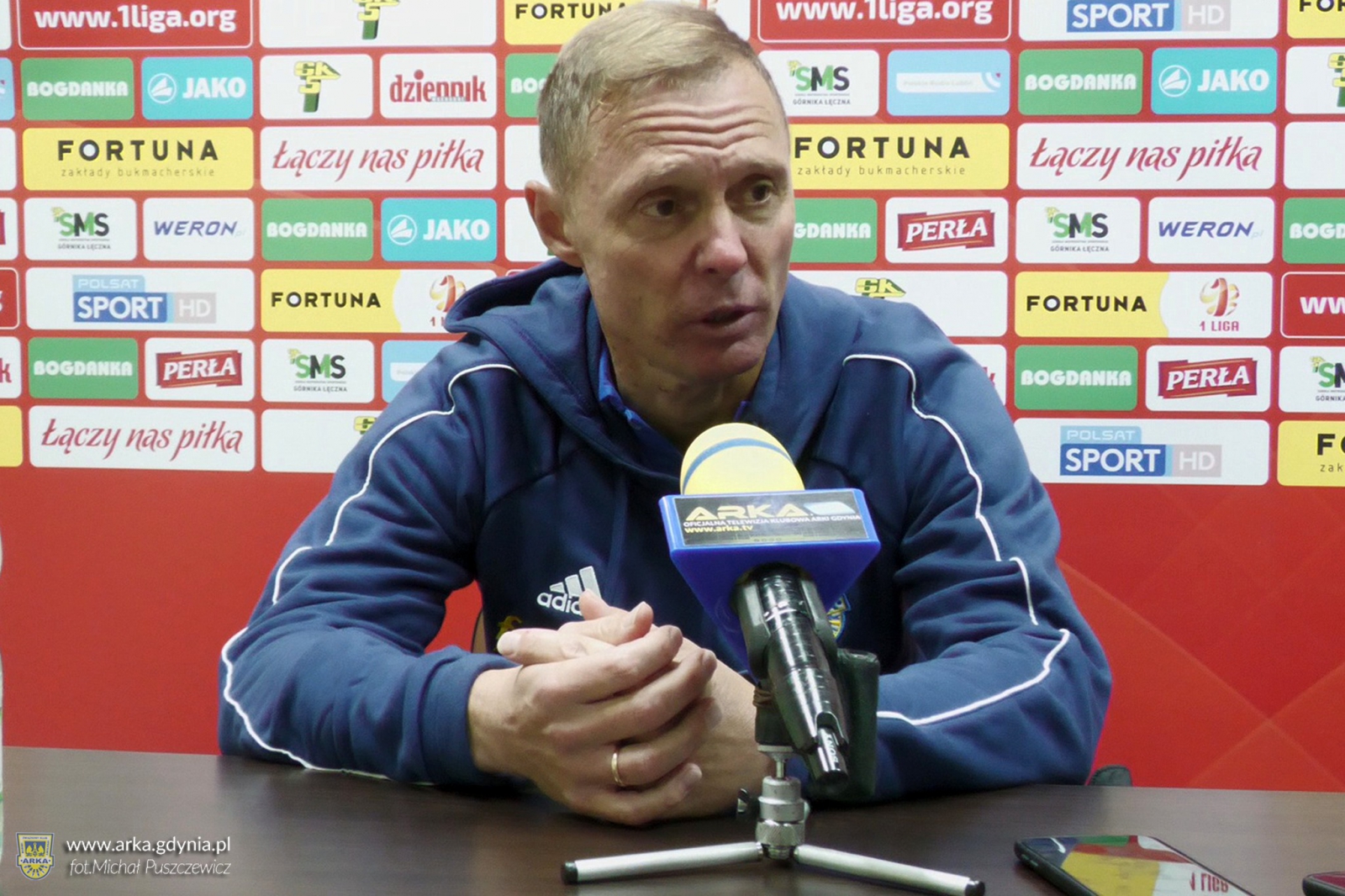 Trenerzy po meczu Górnik Łęczna - Arka Gdynia-image