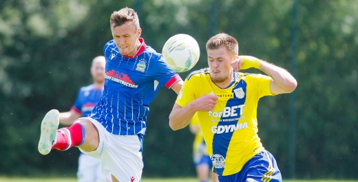 Sparing nr 1: Arka Gdynia - Linfield Belfast 5:2