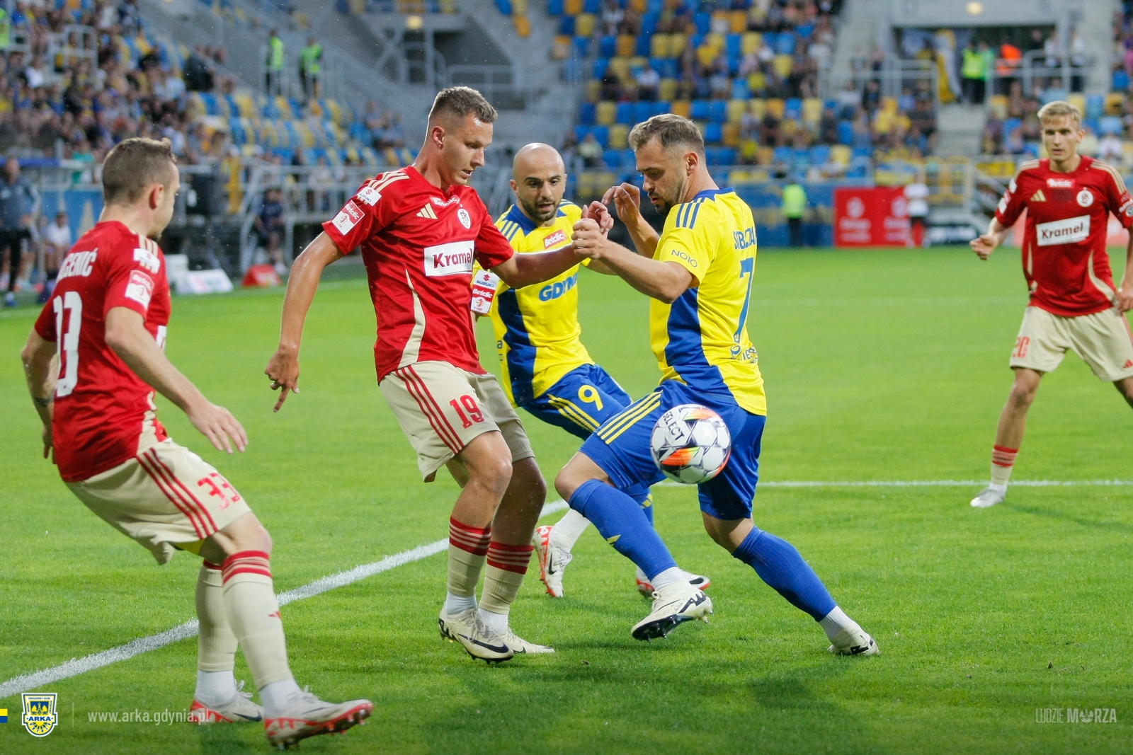 Zdjęcie Arka Gdynia - ŁKS Łódź