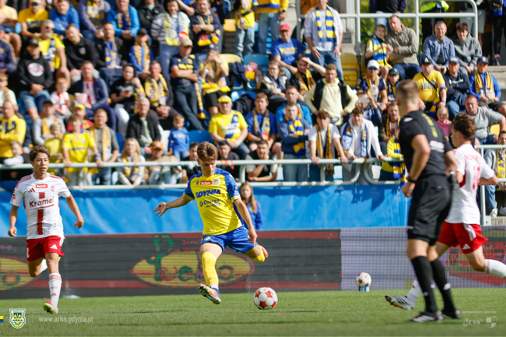 Zdjęcie Betclic 1 Liga: Arka Gdynia - ŁKS Łódź 1:1 cz III