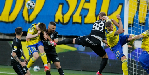 Fortuna 1 liga - Mecz barażowy: Arka Gdynia - ŁKS Łódź 0:1