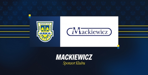 Firma Mackiewicz pozostaje Sponsorem Arki Gdynia