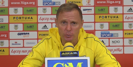 Trenerzy po meczu Widzew - Arka Gdynia