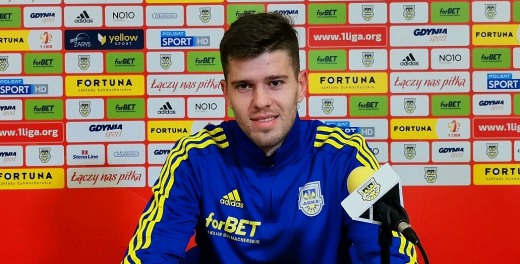 Piłkarze po meczu z Koroną Kielce