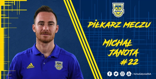Piłkarz meczu: Michał Janota