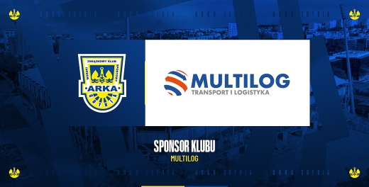 Multilog nadal Sponsorem Arki Gdynia