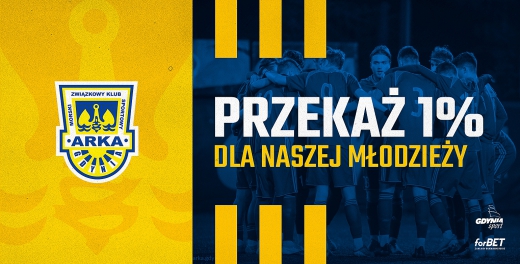 Rozwijajmy Arkę wspólnie. Przekaż swój 1 procent podatku
