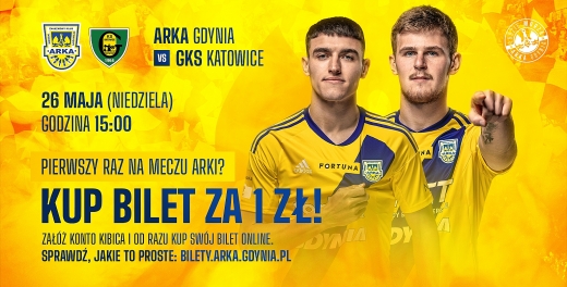 Pierwszy raz na Arce? Kup bilet za 1 zł!