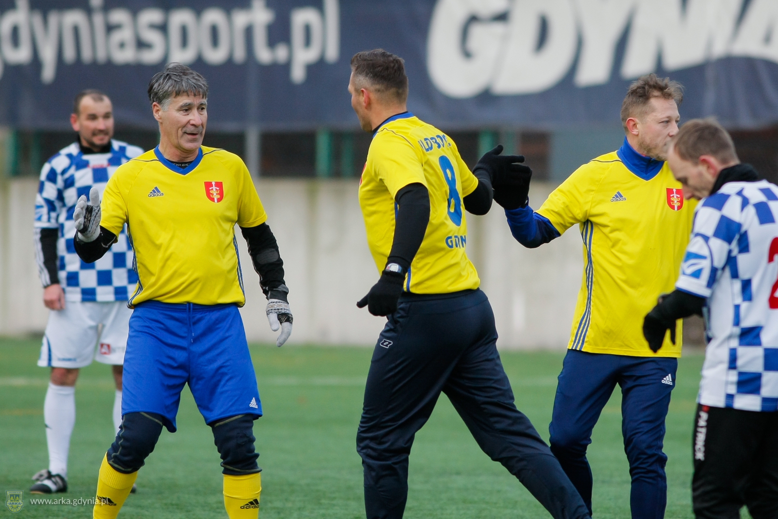 Zdjęcie Noworoczny mecz oldbojów: Arka Gdynia - Bałtyk Gdynia