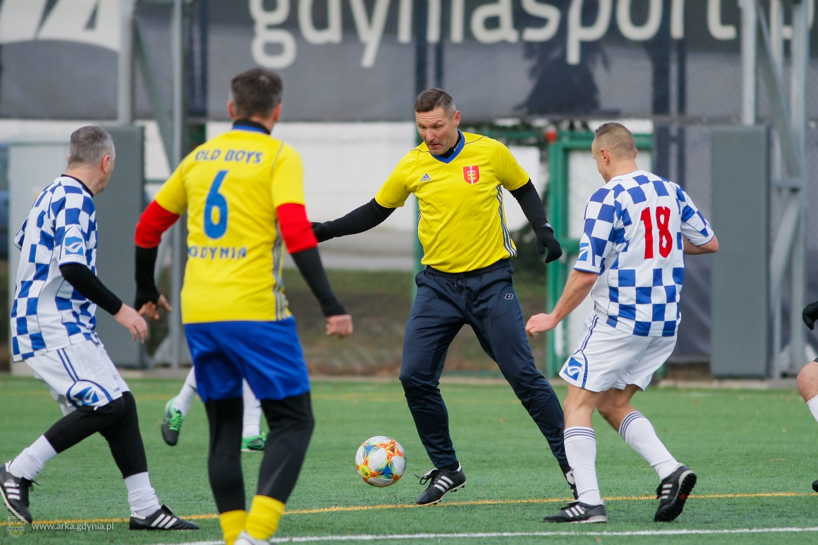 Zdjęcie Noworoczny mecz oldbojów: Arka Gdynia - Bałtyk Gdynia