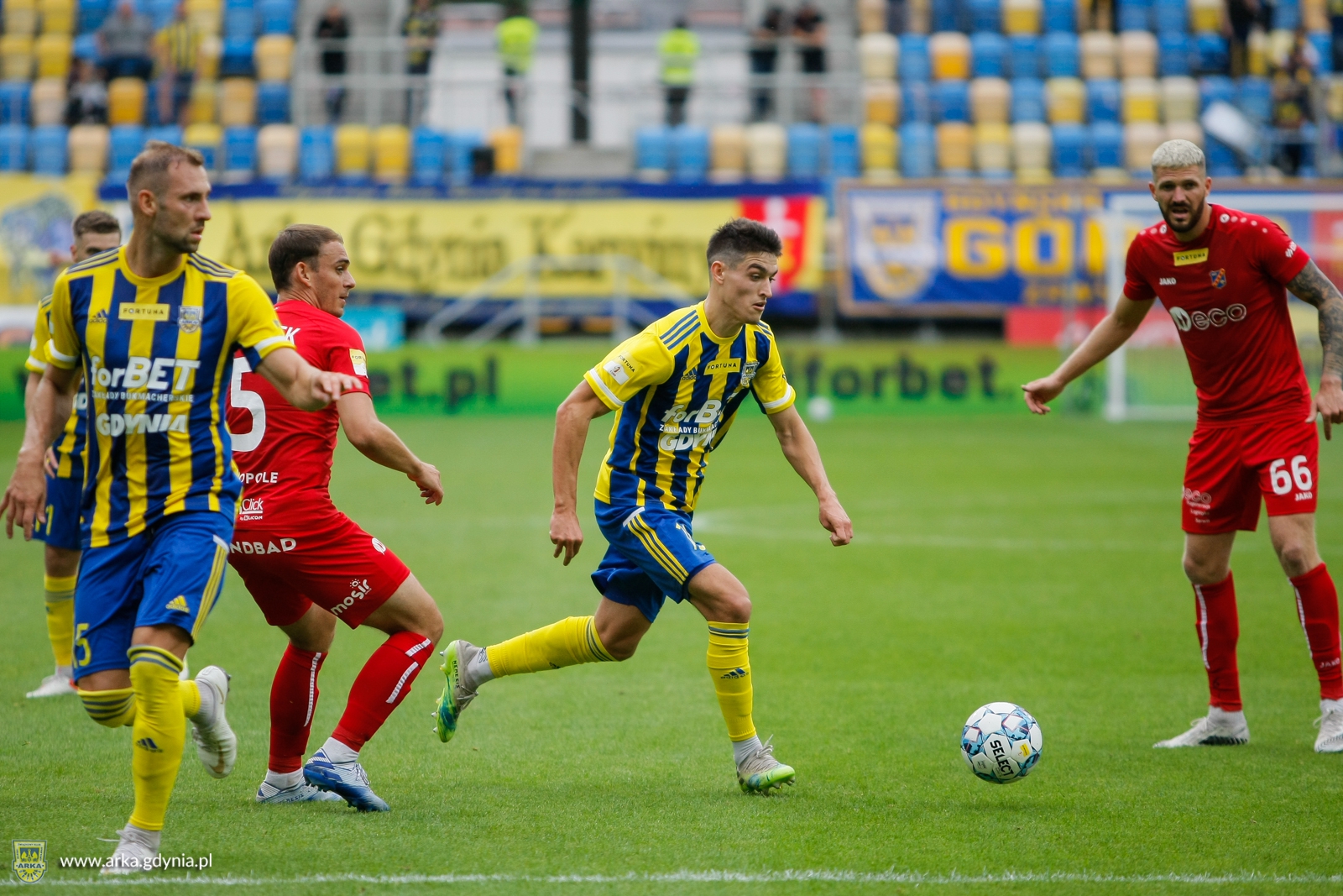 Centrum meczowe: Odra Opole - Arka Gdynia-image