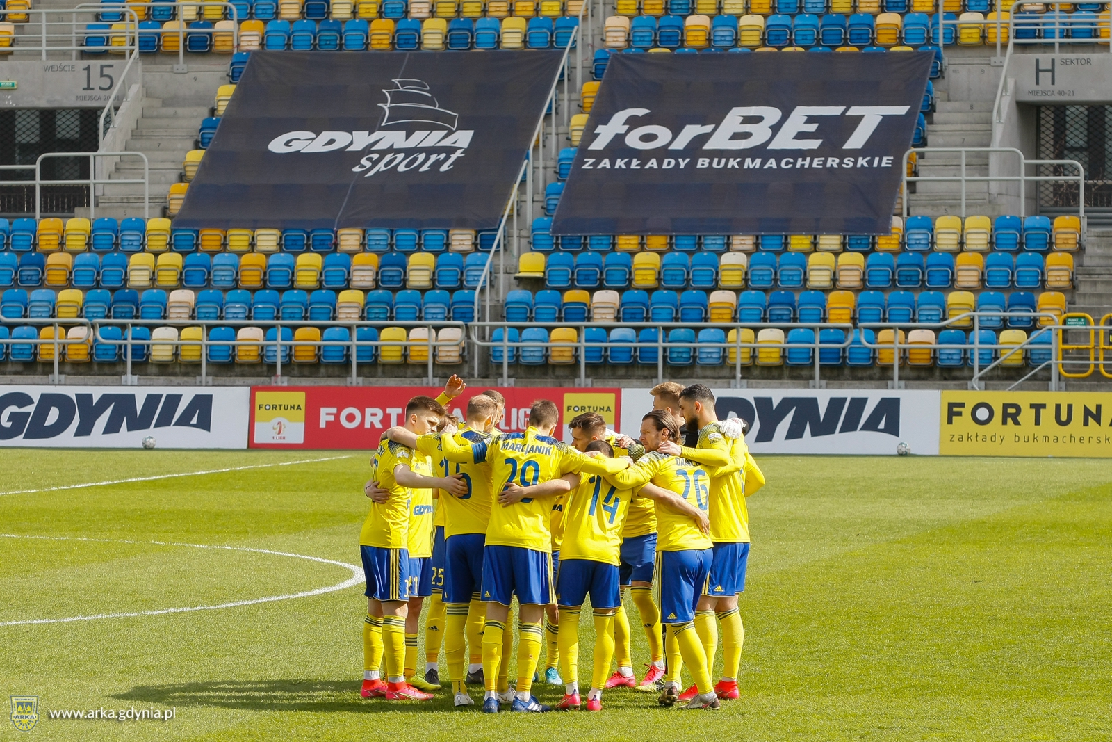 Centrum meczowe: Arka Gdynia - Odra Opole-image