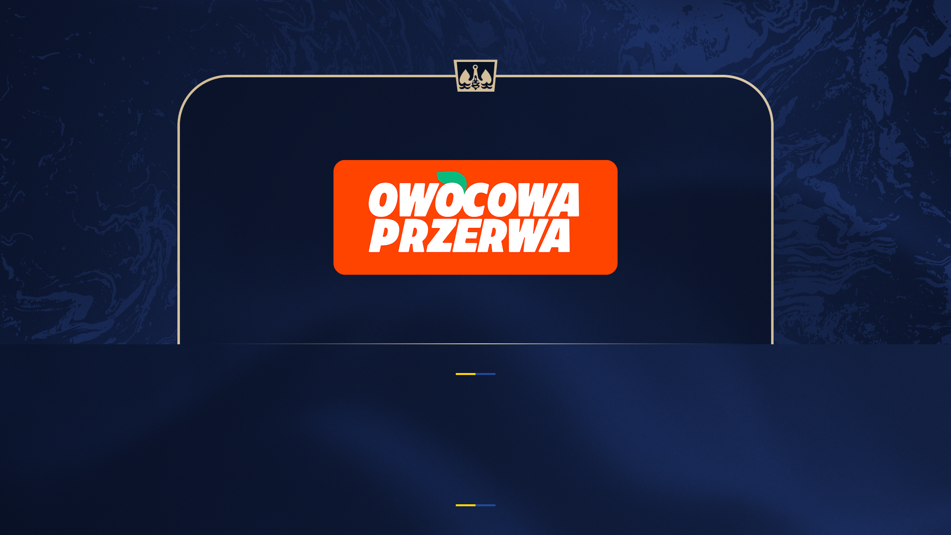 Owocowa Przerwa pozostaje Partnerem Arki Gdynia