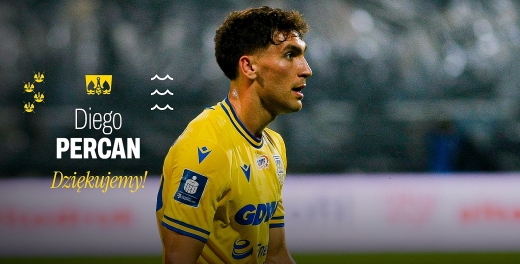 Diego Percan odchodzi z Arki Gdynia