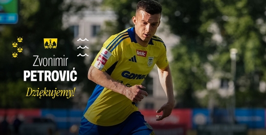 Zvonimir Petrović odchodzi do Miedzi Legnica
