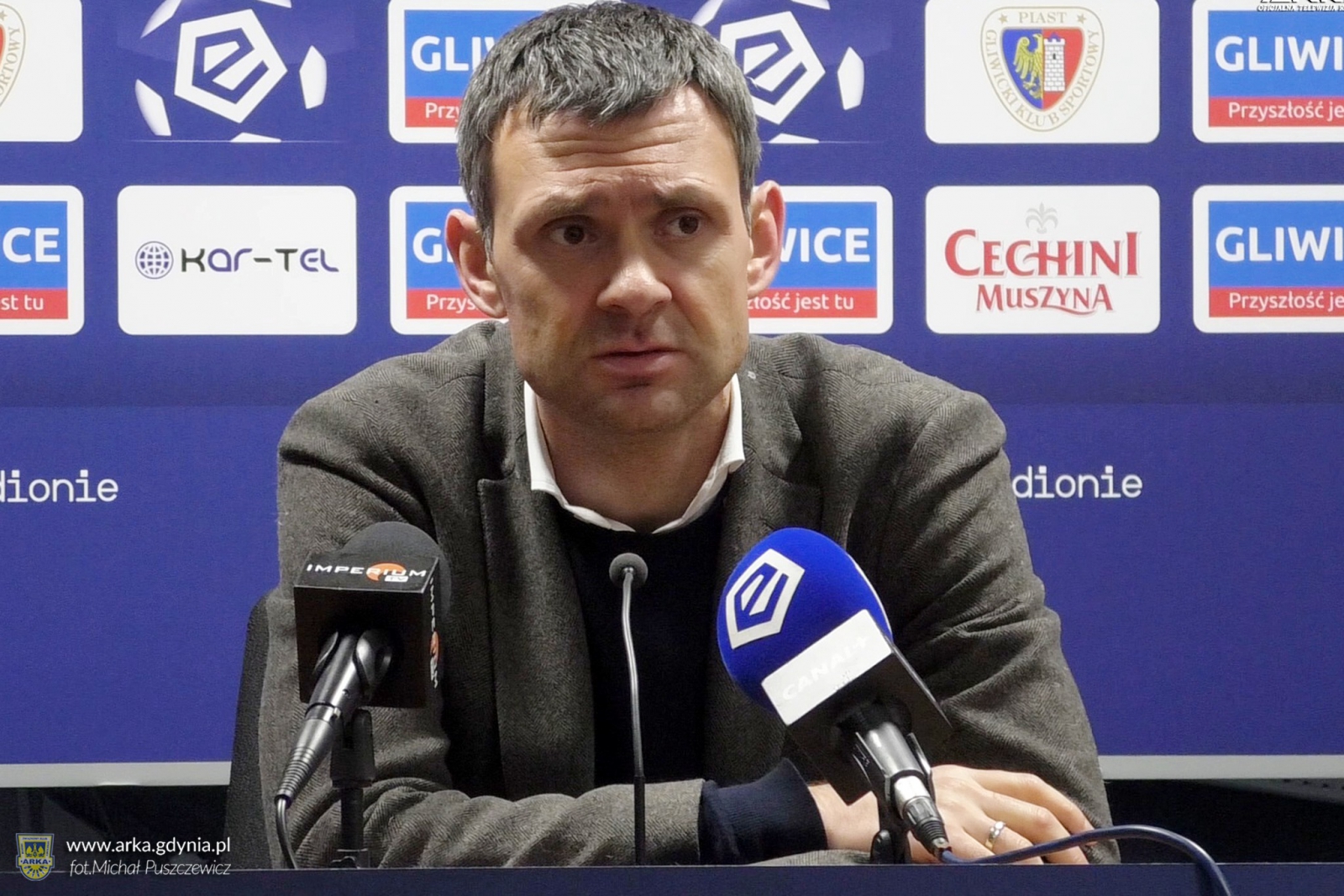 Trenerzy po meczu Piast Gliwice - Arka Gdynia-image