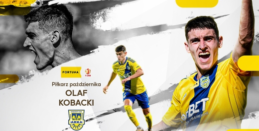Olaf Kobacki piłkarzem października!