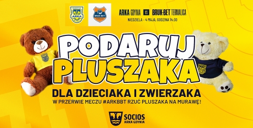 Pluszakowa akcja podczas meczu z Bruk-Betem!