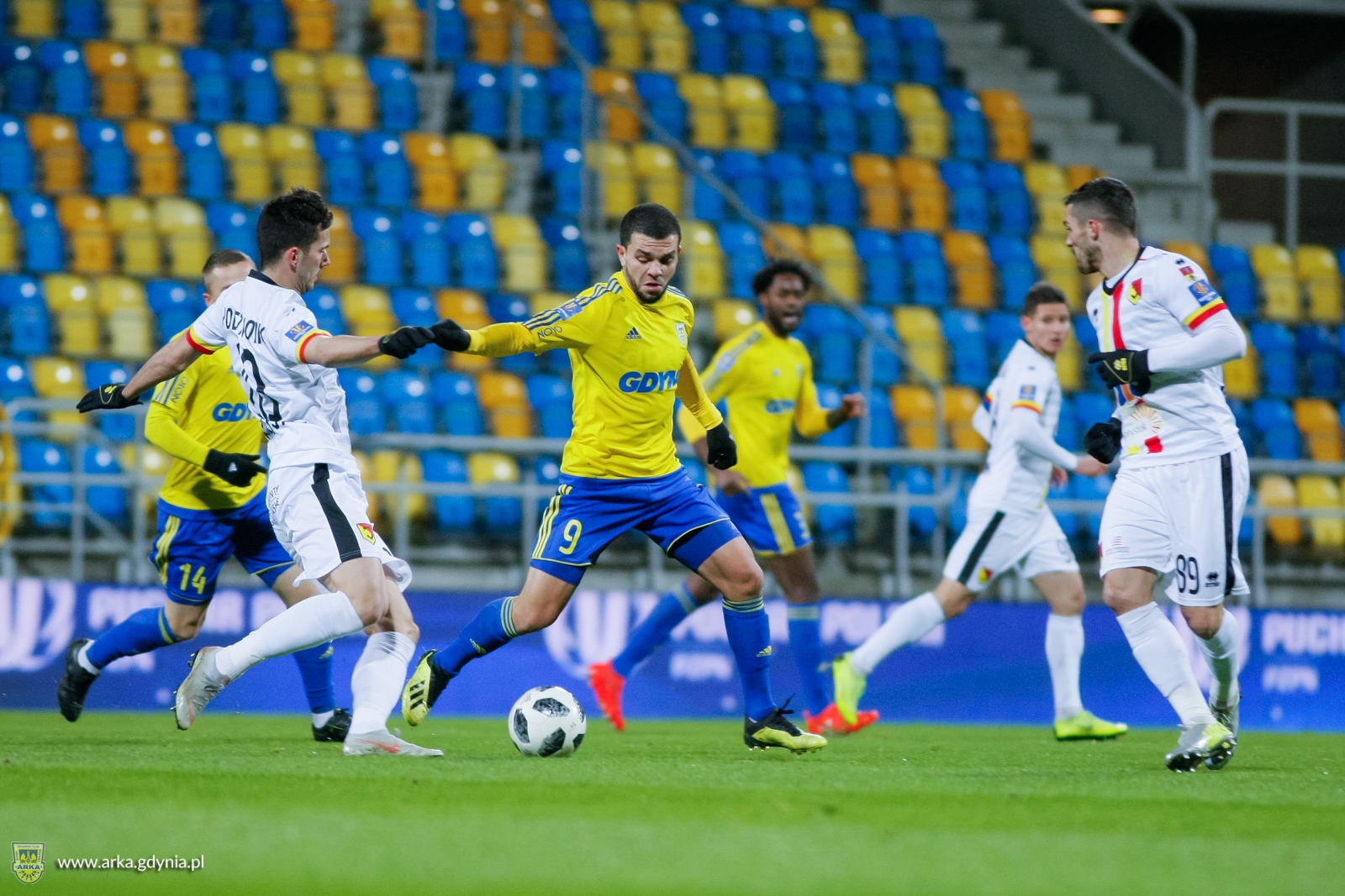 Zdjęcie PP: Arka Gydnia - Jagiellonia Białystok, cz. II