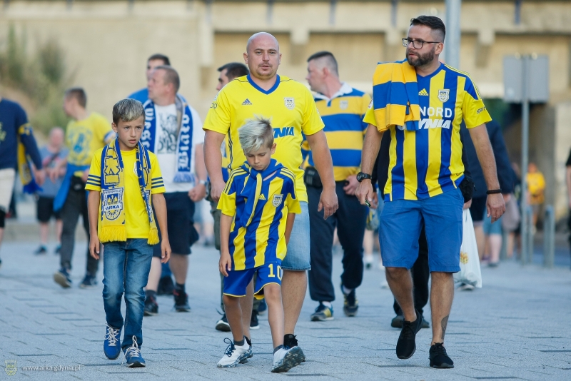 Kulisy meczu Arka-Śląsk Wrocław.-image