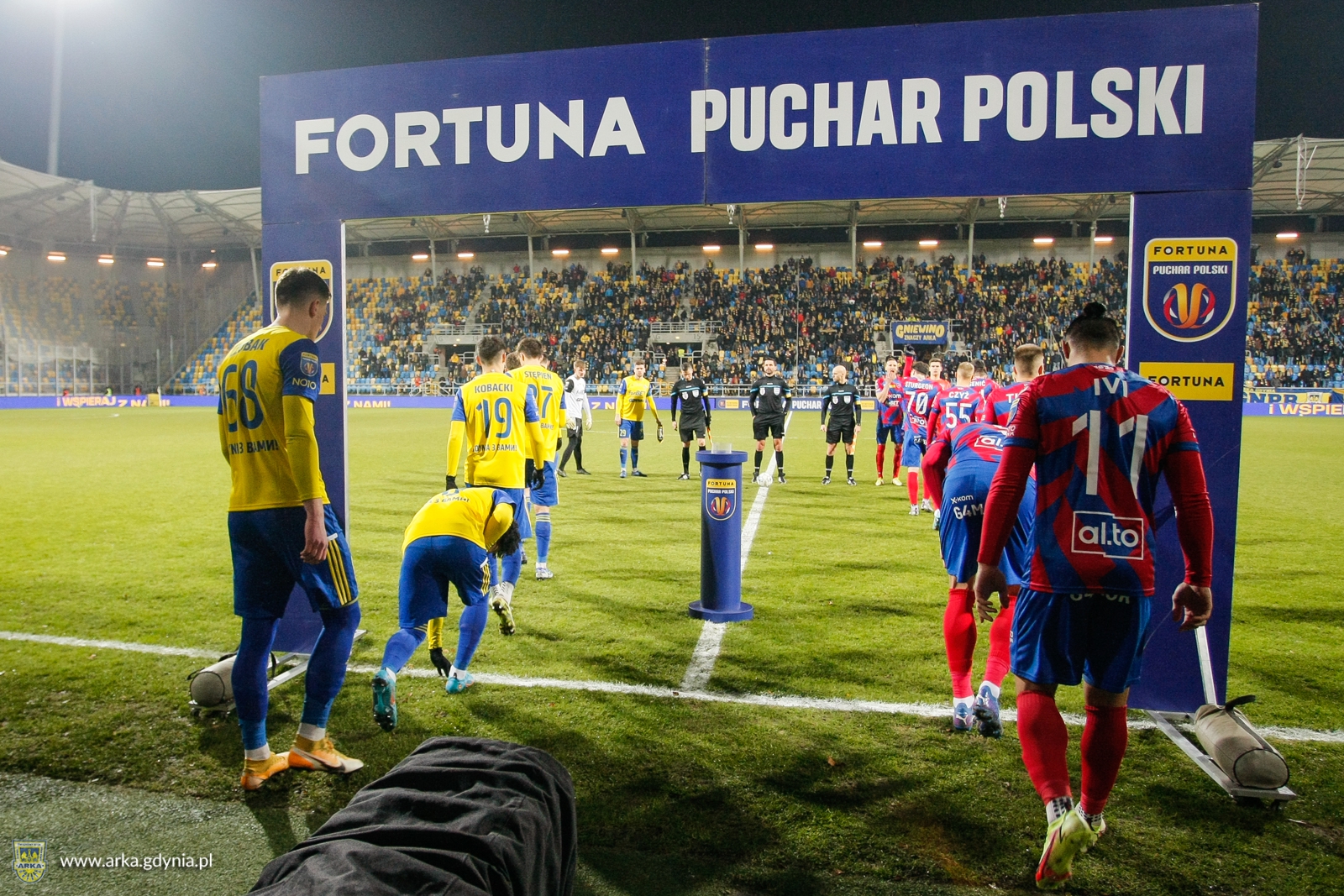 Puchar Polski: Arka Gdynia - Raków Częstochowa