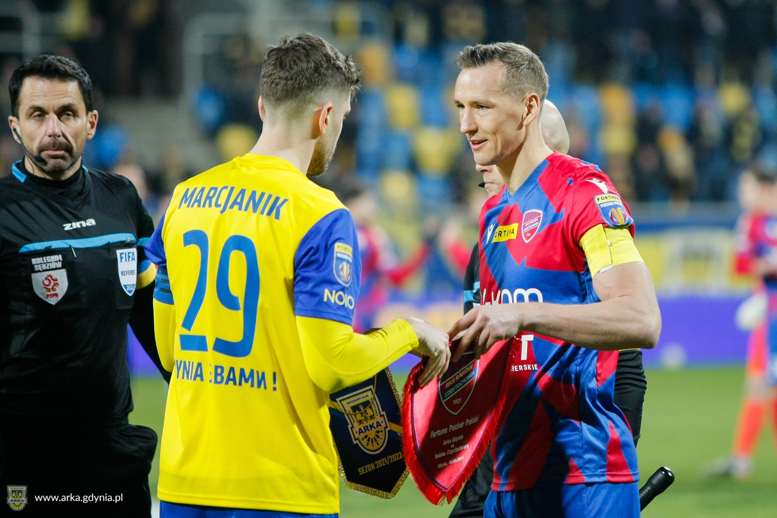 Zdjęcie Puchar Polski: Arka Gdynia - Raków Częstochowa