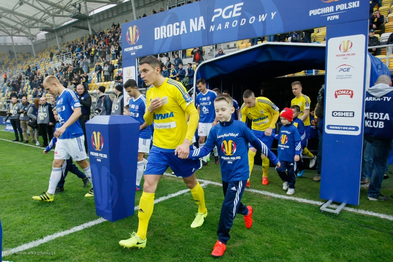 Zdjęcie Półfinał Pucharu Polski: Arka Gdynia - Wigry Suwałki
