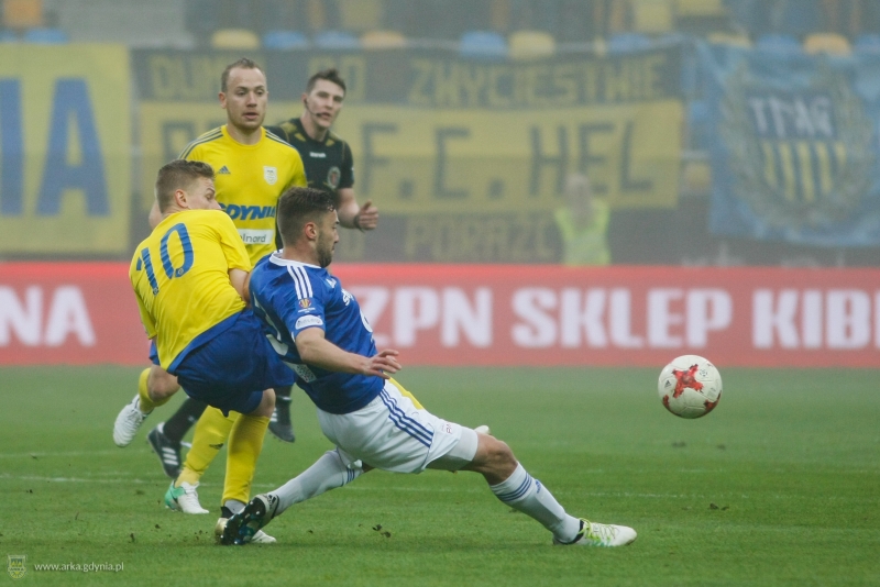 Kulisy meczu Arka - Wigry.-image