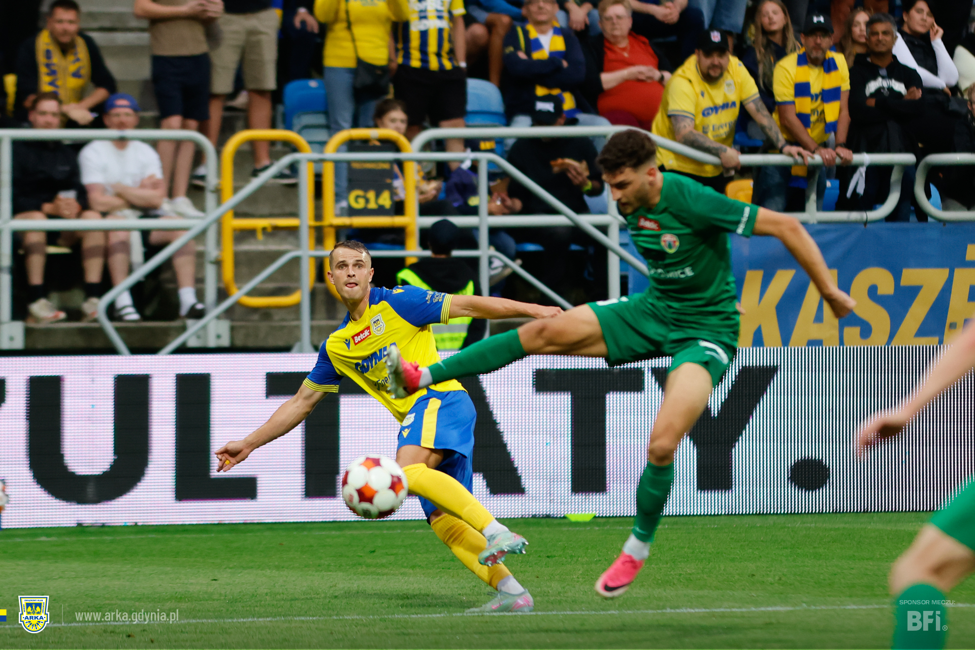 Zdjęcie Betclic 1 Liga: Arka Gdynia - Puszcza Niepołomice 3:0 cz. II