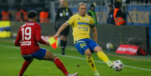 Centrum pomeczowe: Arka Gdynia -  Raków Częstochowa 1:4