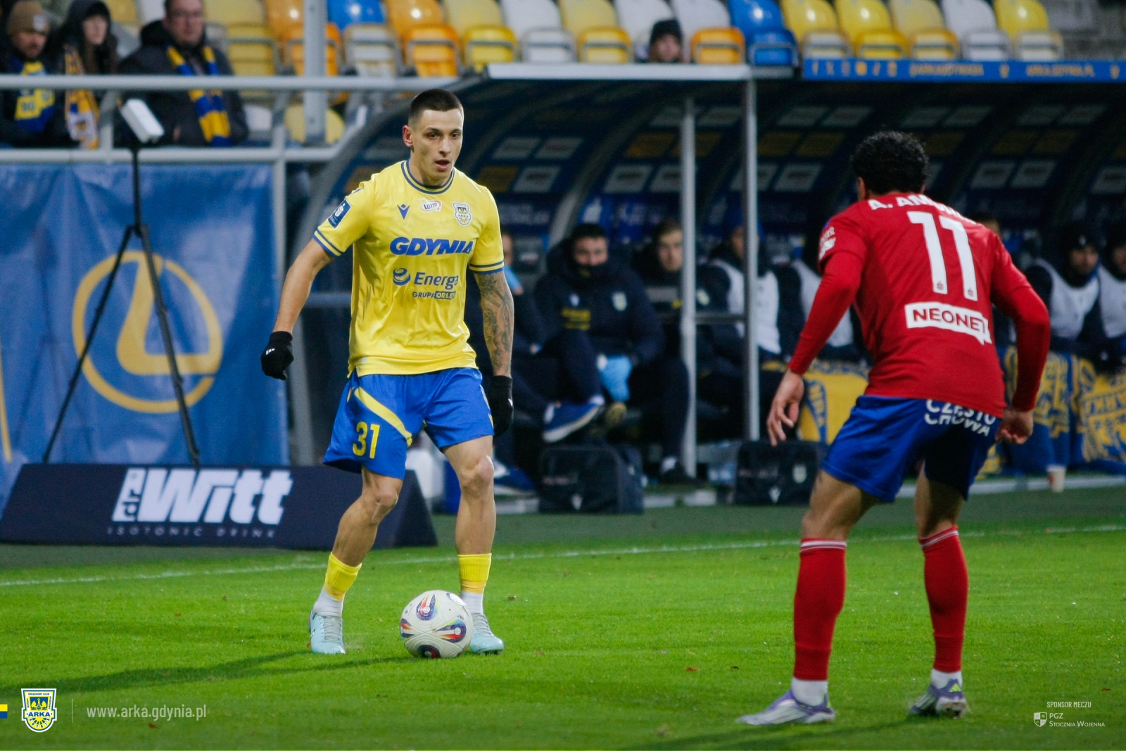 Zdjęcie PKO BP Ekstraklasa: Arka Gdynia - Raków Częstochowa cz. II