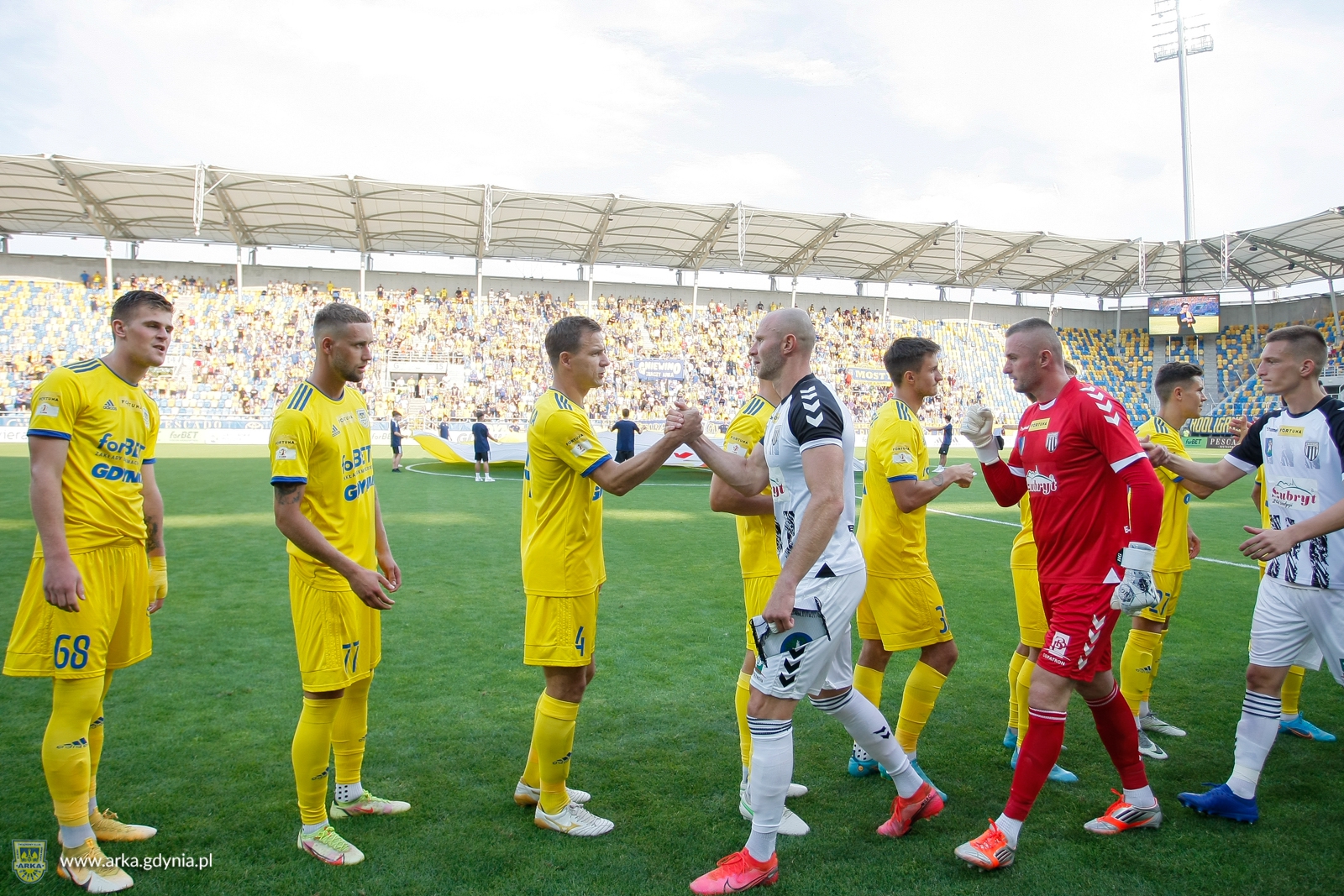 Zdjęcie Arka Gdynia - Sandecja Nowy Sącz cz. II
