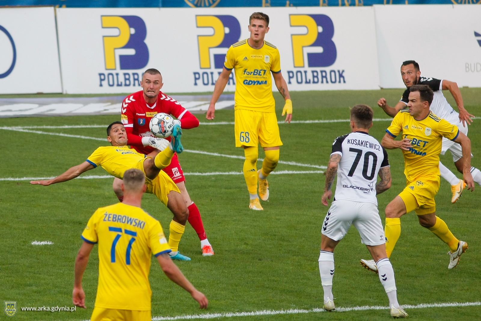 Zdjęcie Arka Gdynia - Sandecja Nowy Sącz cz. II