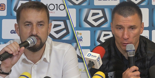 Trenerzy po meczu Arka Gdynia - Lech Poznań