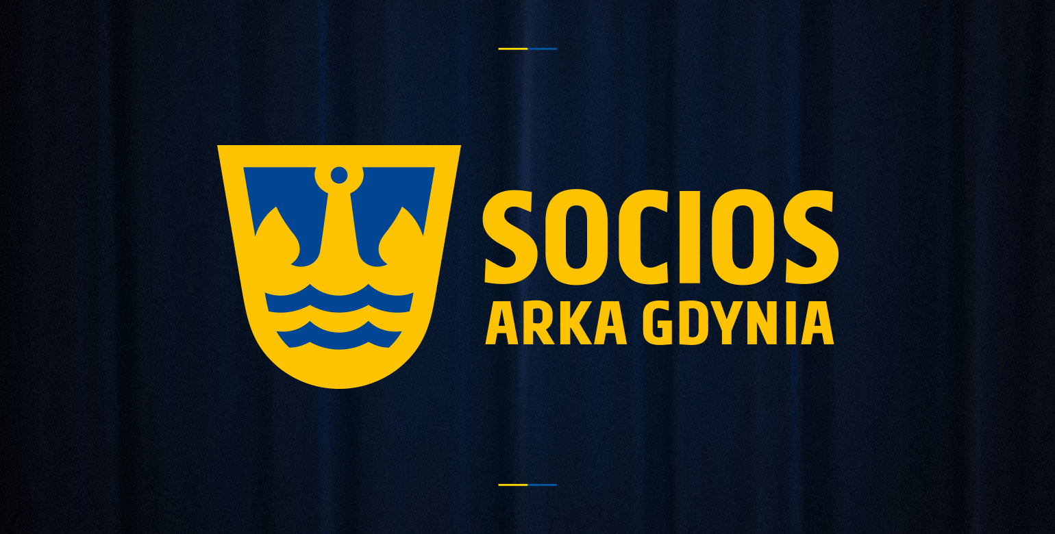 Socios Arka Gdynia - sezon 25/26