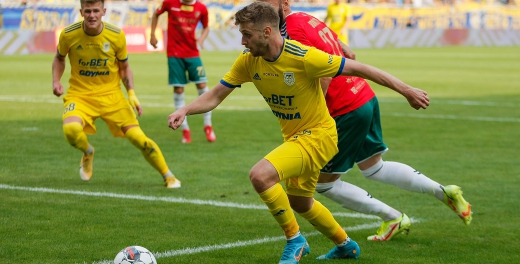 Centrum pomeczowe: Arka Gdynia - Zagłębie Sosnowiec 0:0