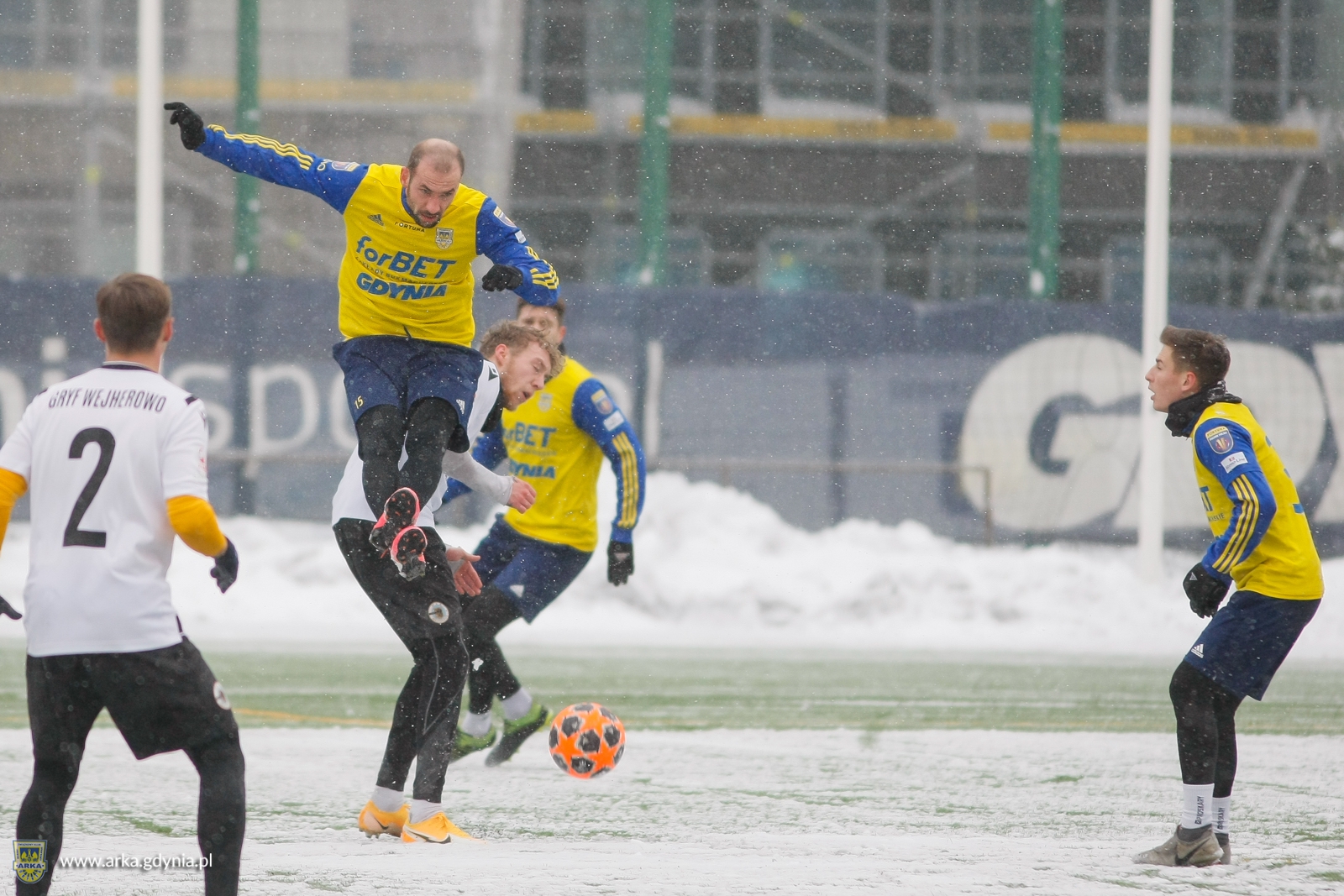 Zdjęcie Sparing: Arka Gdynia - Gryf Wejherowo