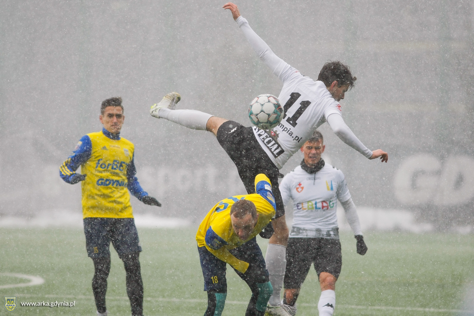 Zdjęcie Sparing: Arka Gdynia - Olimpia Elbląg