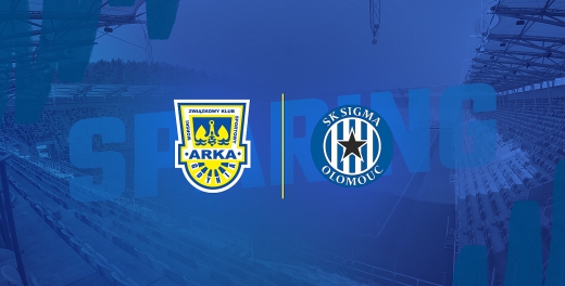 Relacja tv ze sparingu Sigma Ołomuniec - Arka Gdynia