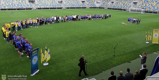Rozpoczęcie roku szkolnego na Stadionie Miejskim.